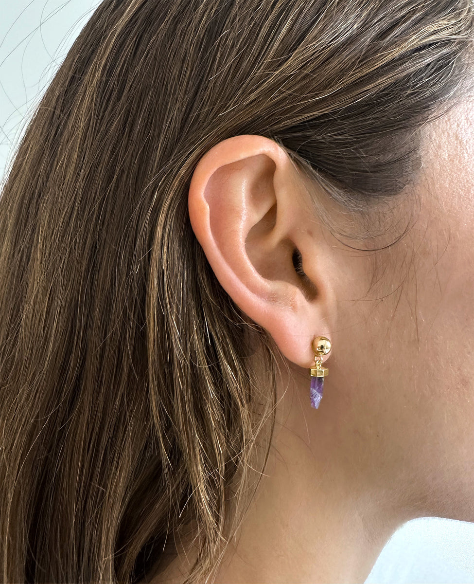 送料関税込【AMY O】Tiny Crystal Beaded Halo Flat Stud 国内発 Tiny Crystal Beaded Halo Flat Back Screw Stud Earrings