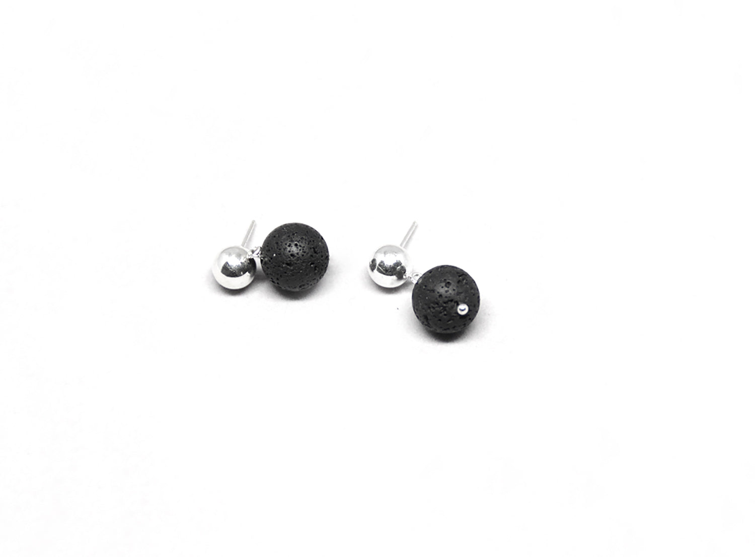 llayers jewelry silver marble lava stone earrings asteroid new york brooklyn