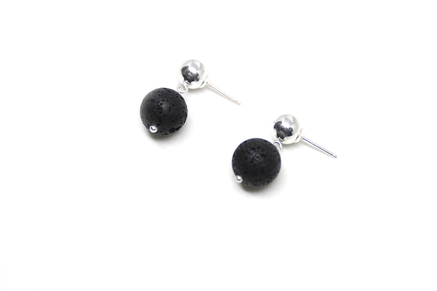 llayers jewelry silver marble lava stone earrings asteroid new york brooklyn