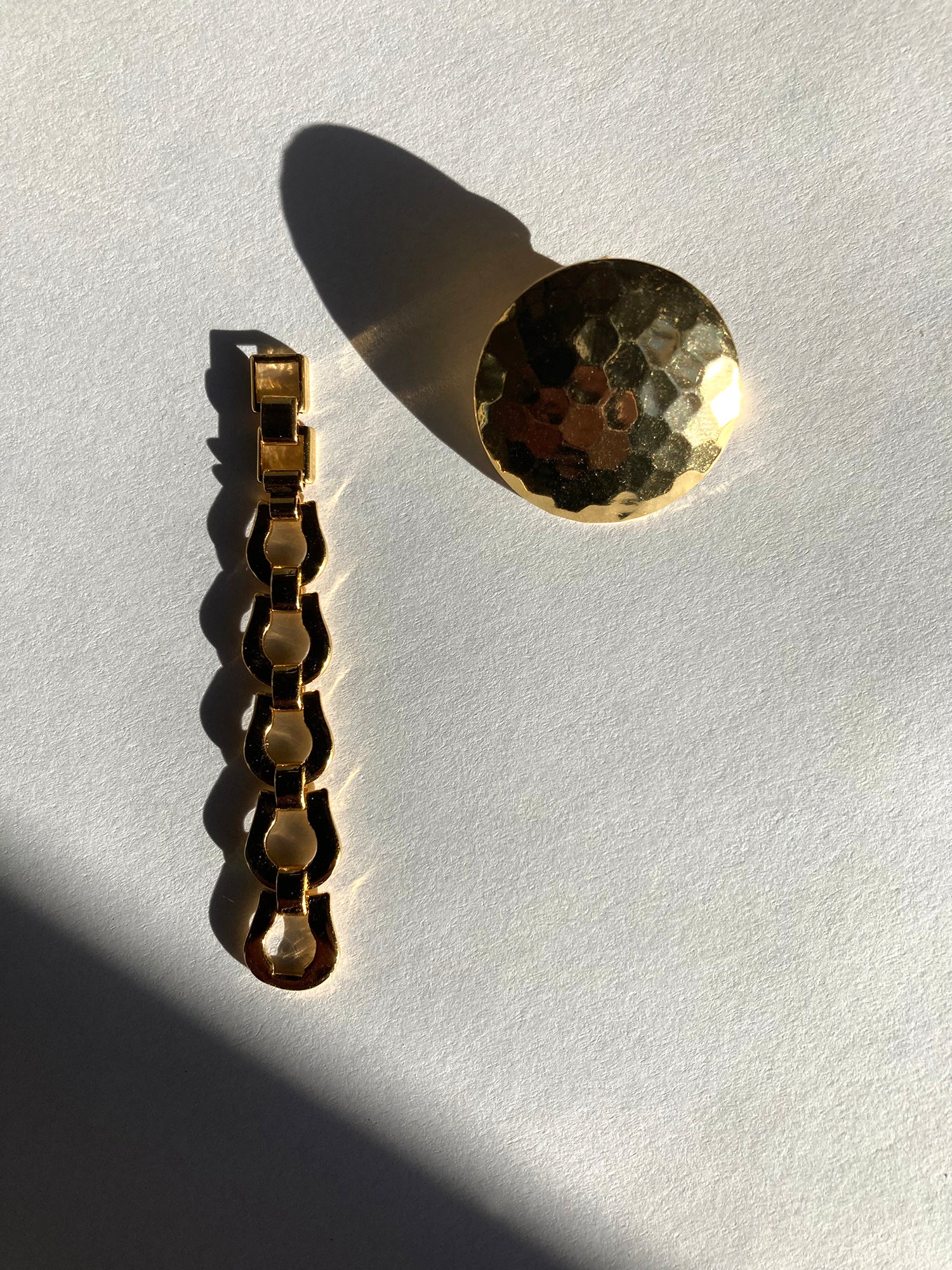 llayers jewelry upcycling gold long chain earrings 011 brooklyn new york