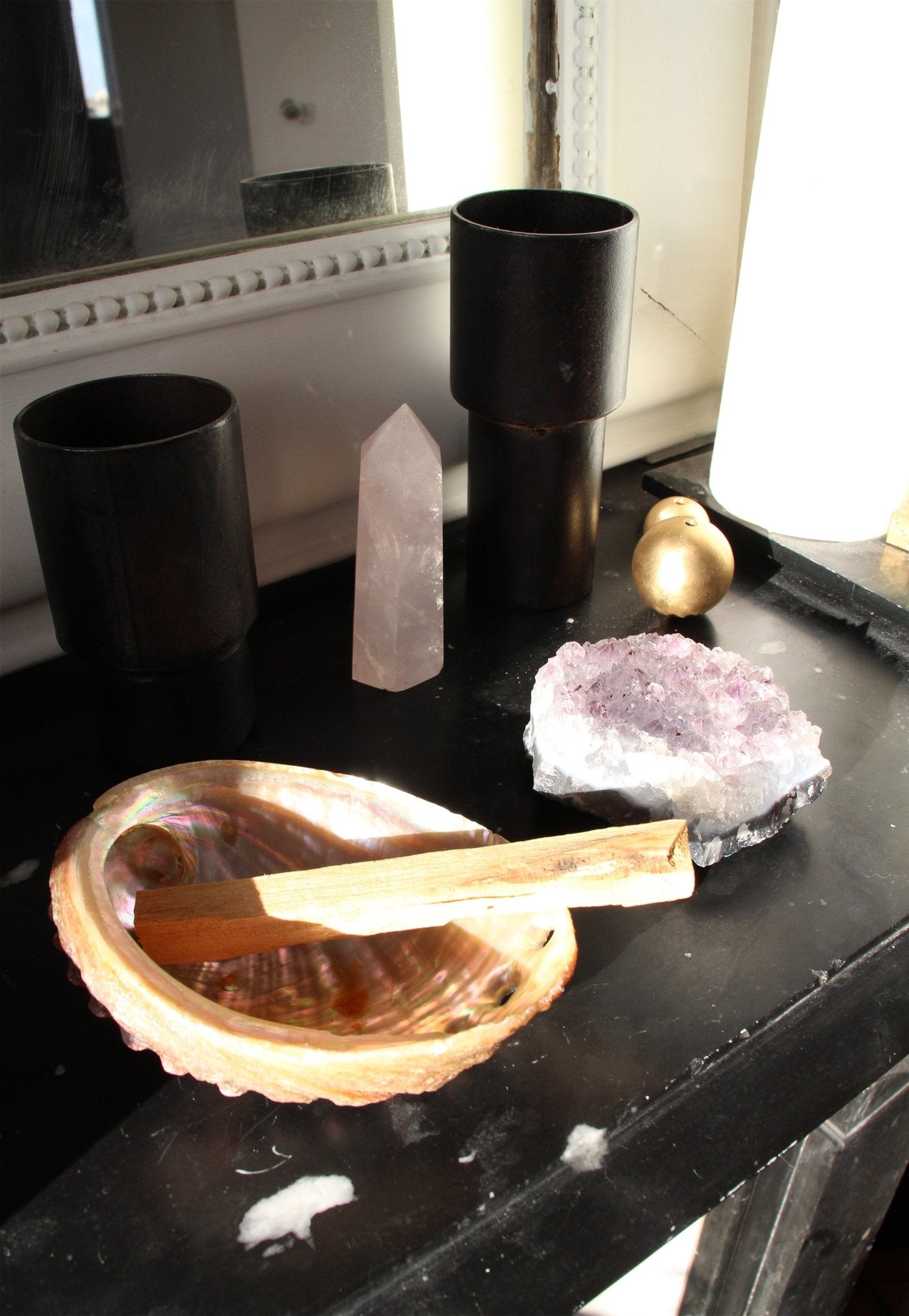 llayers kit Coquille d'ormeau et palo santo rituels