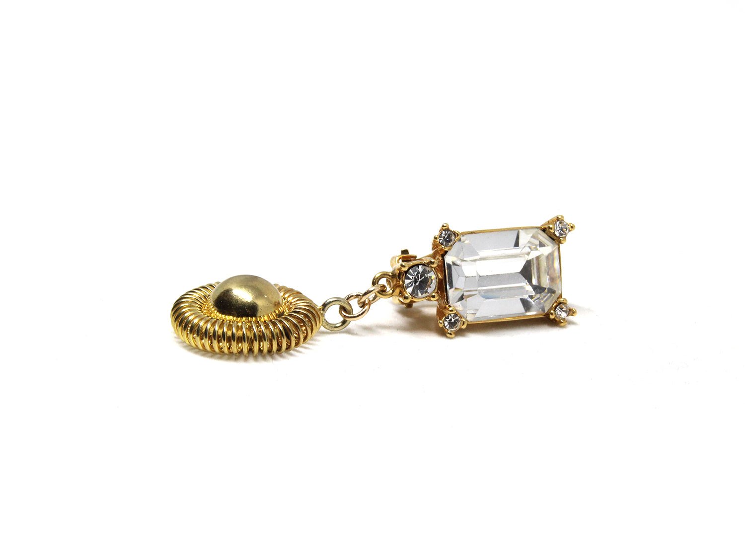 llayers jewelry gold stone earring dangly designer new york