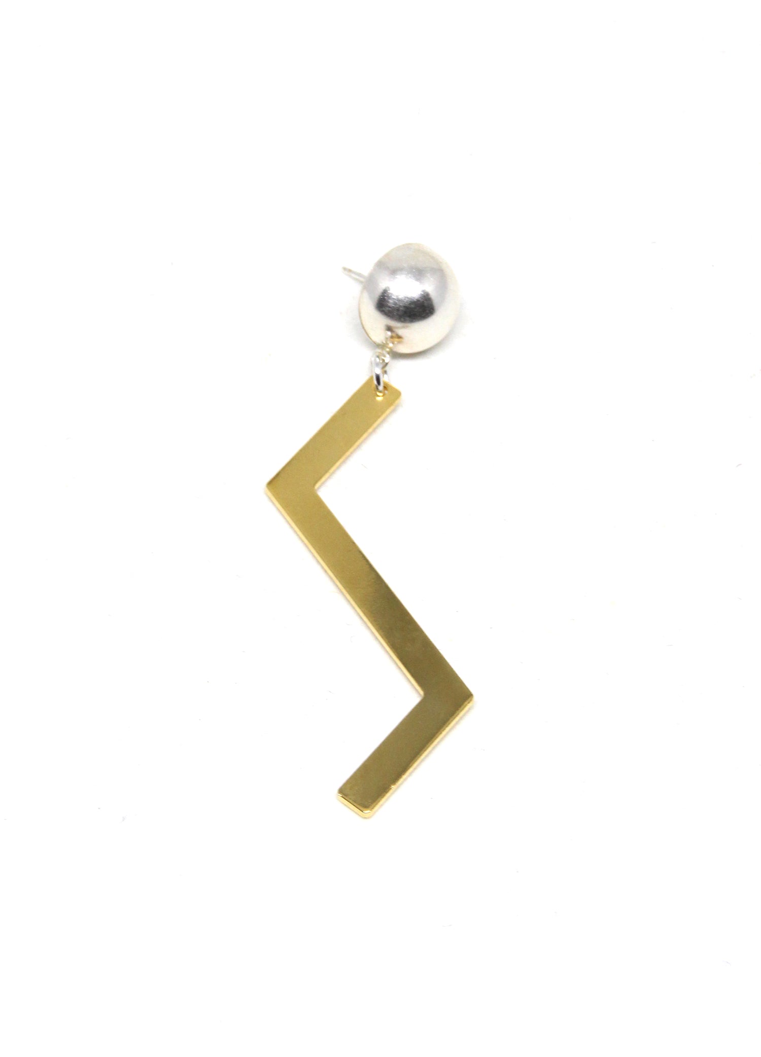 llayers jewelry gold earrings dangly geometric textured new york