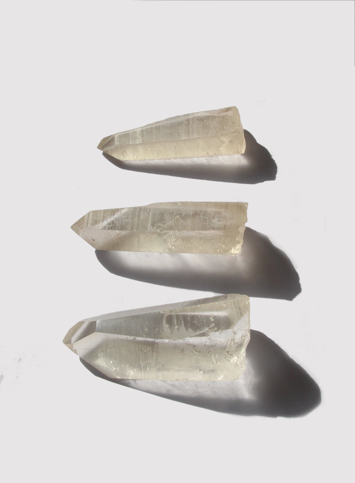 raw uartz point crystal healing stone wellness by llayers in Brooklyn New York