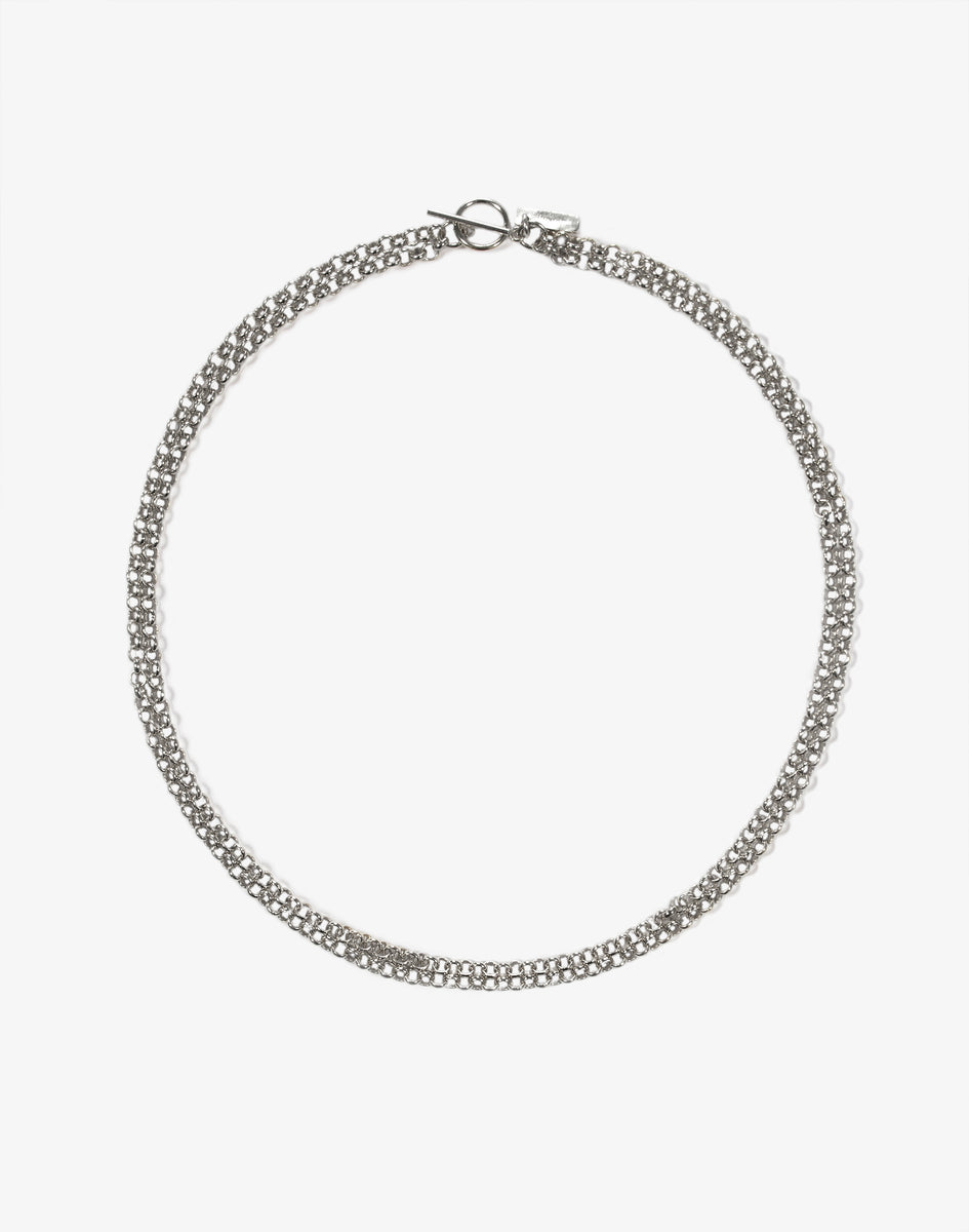 【特価】 silver_chain_necklace_in_Brook アクセサリー