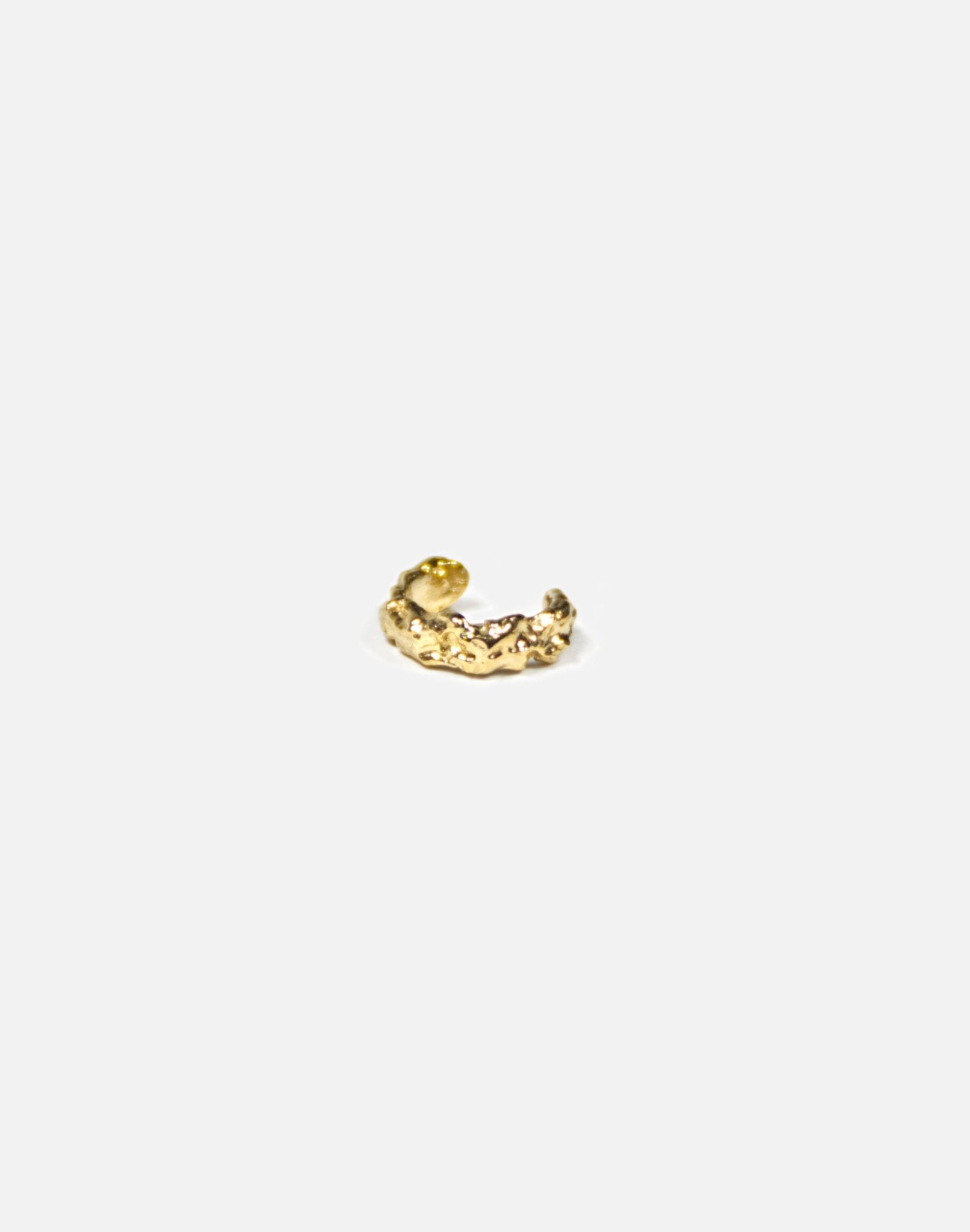 Brass ear cuff. Emerging designer. Minimalist jewelry made in Brooklyn New York by llayers.