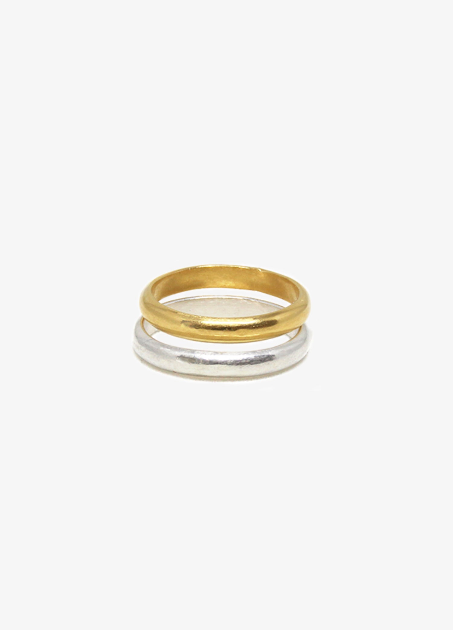Stackable Sterling Silver ring. Minimalist engagement rings in Brooklyn New York by designer llayers.