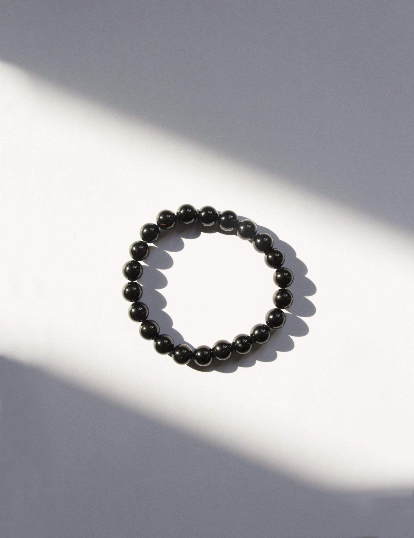 garnet red round stone beads bracelet in new york brooklyn by llayers men women jewelry