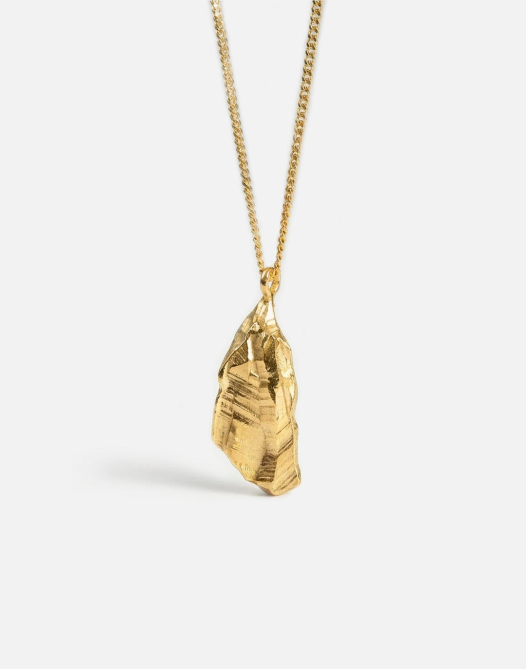 gold rock layers pendant necklace in new york by llayers 