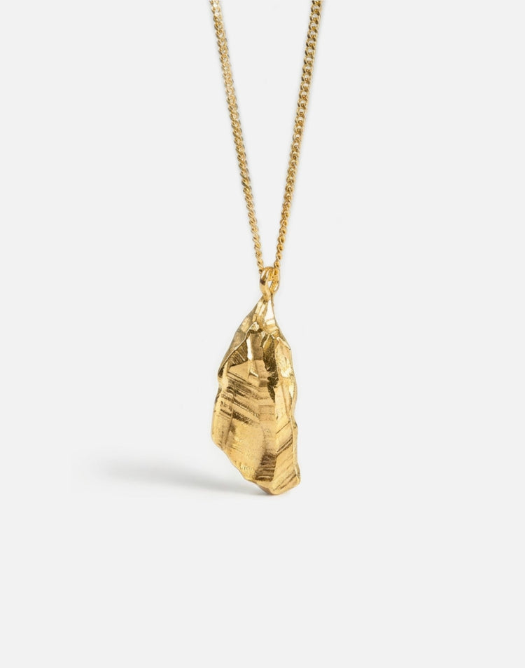 gold rock layers pendant necklace in new york by llayers 