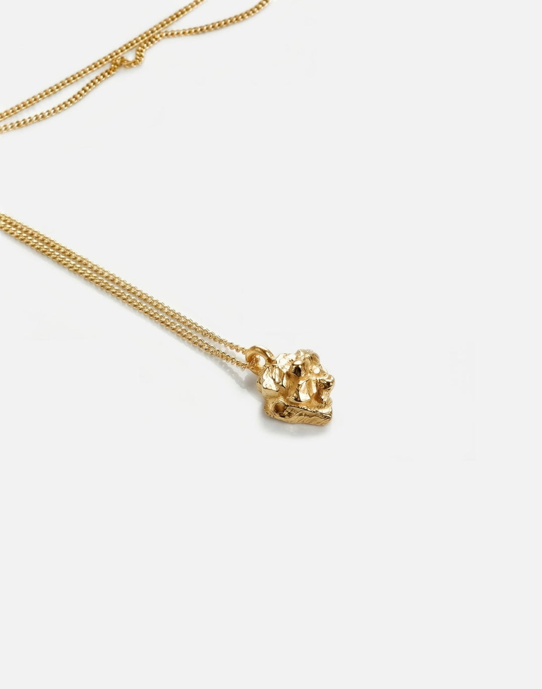 men's gold cluster pendant necklace in new york by llayers 