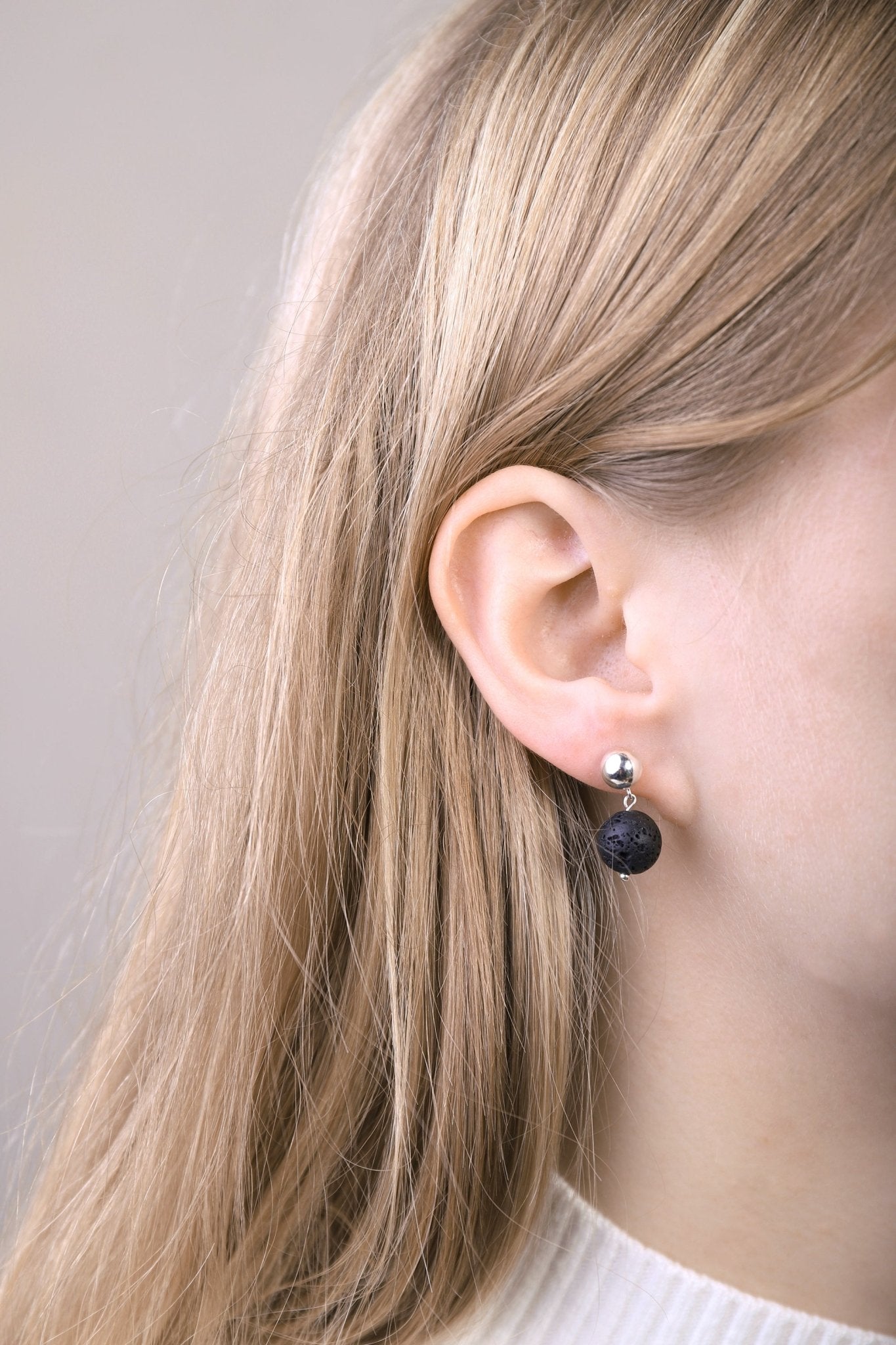 llayers jewelry silver marble lava stone earrings asteroid new york brooklyn