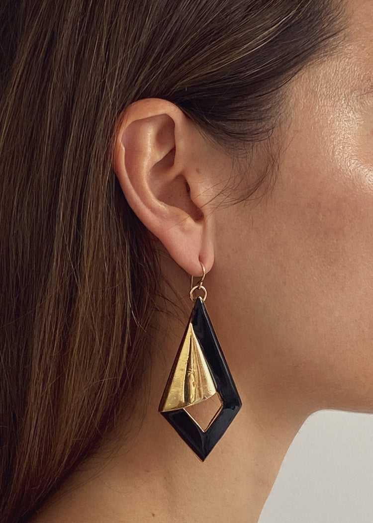 llayers-jewelry-upcycling-gold-black-enamel-earrings-009-brooklyn-newyork