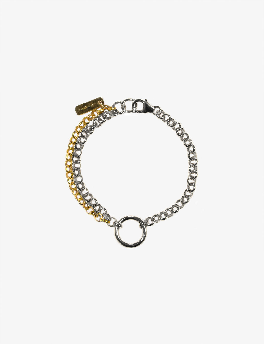 Handmade women gold silver chain bracelet rings - Designer New York