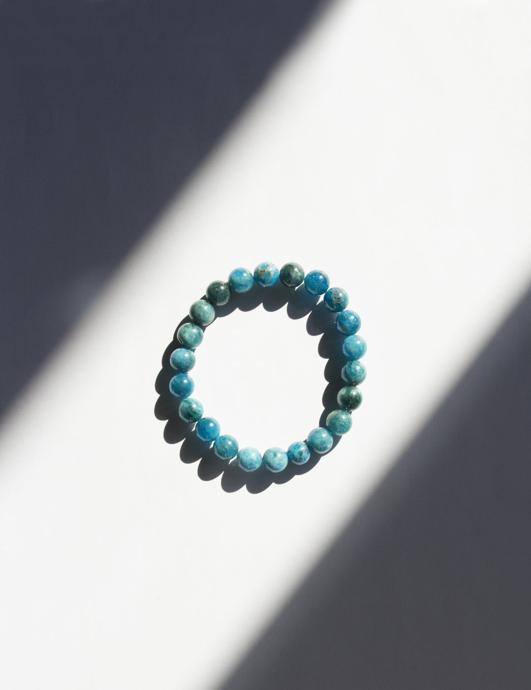 apatite healing stone beads bracelet in new york brooklyn by llayers men women jewelry