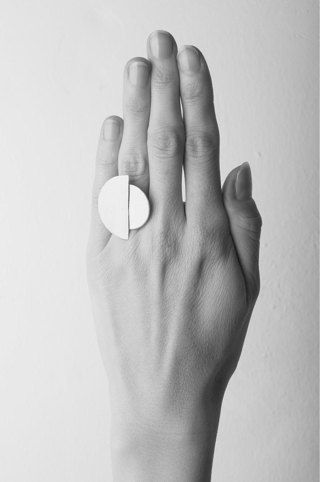 llayers men women statement minimal gold eclipse ring brooklyn new york