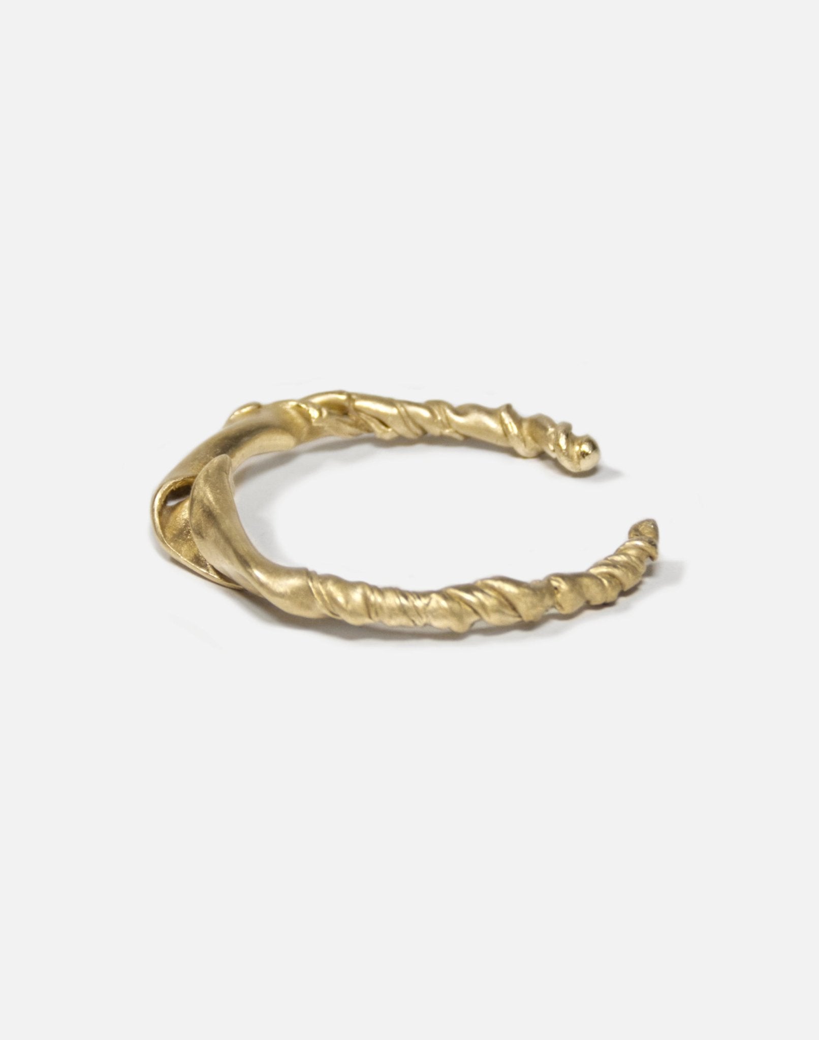 Mens Gold cuff bracelet. Minimalist and modern jewelry made in Brooklyn New York by llayers.