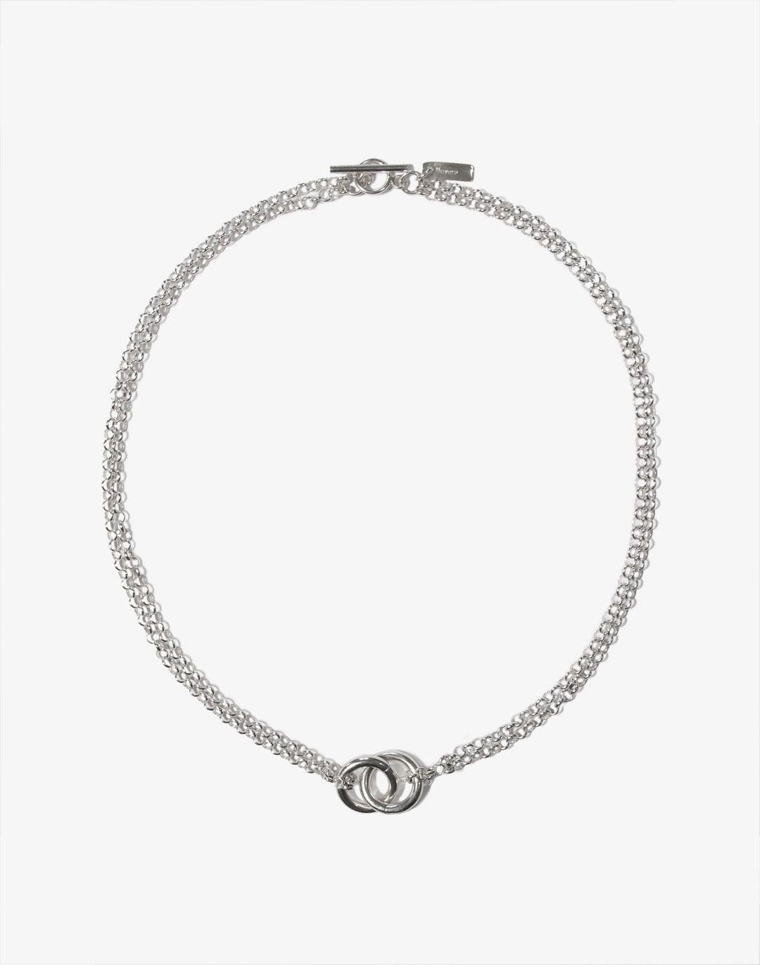 men silver chain rings choker necklace  Made In Brookyn New York Unite by designer llayers jewelry