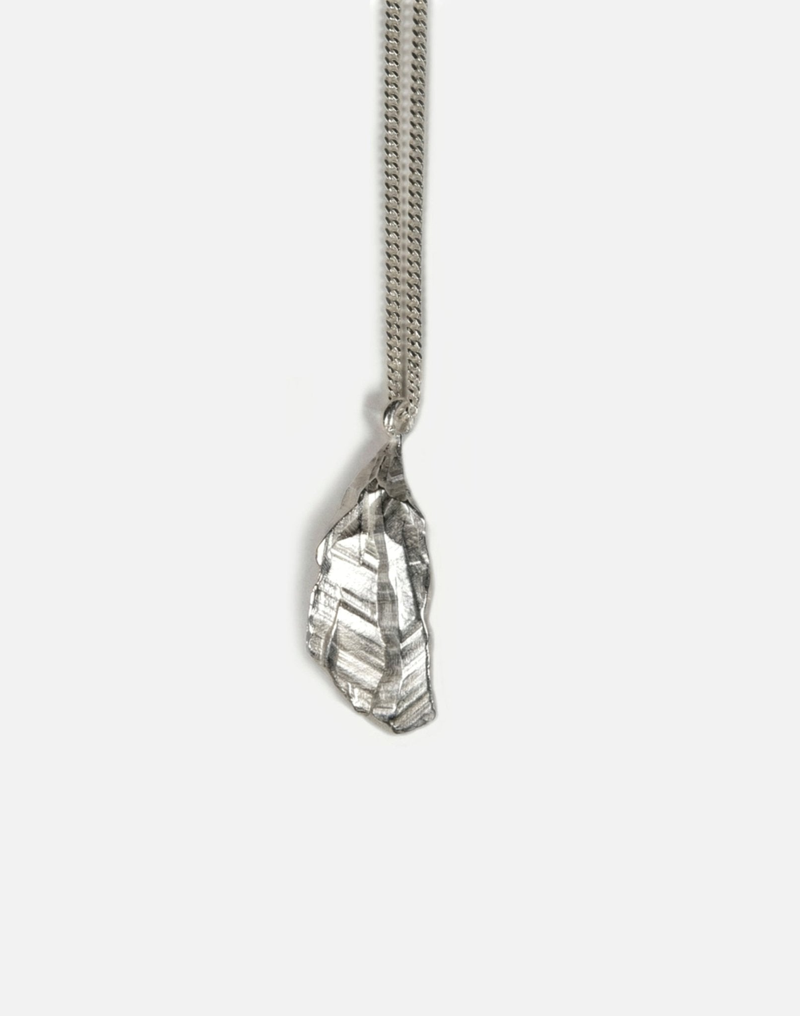 silver rock layers pendant necklace in new york by llayers 