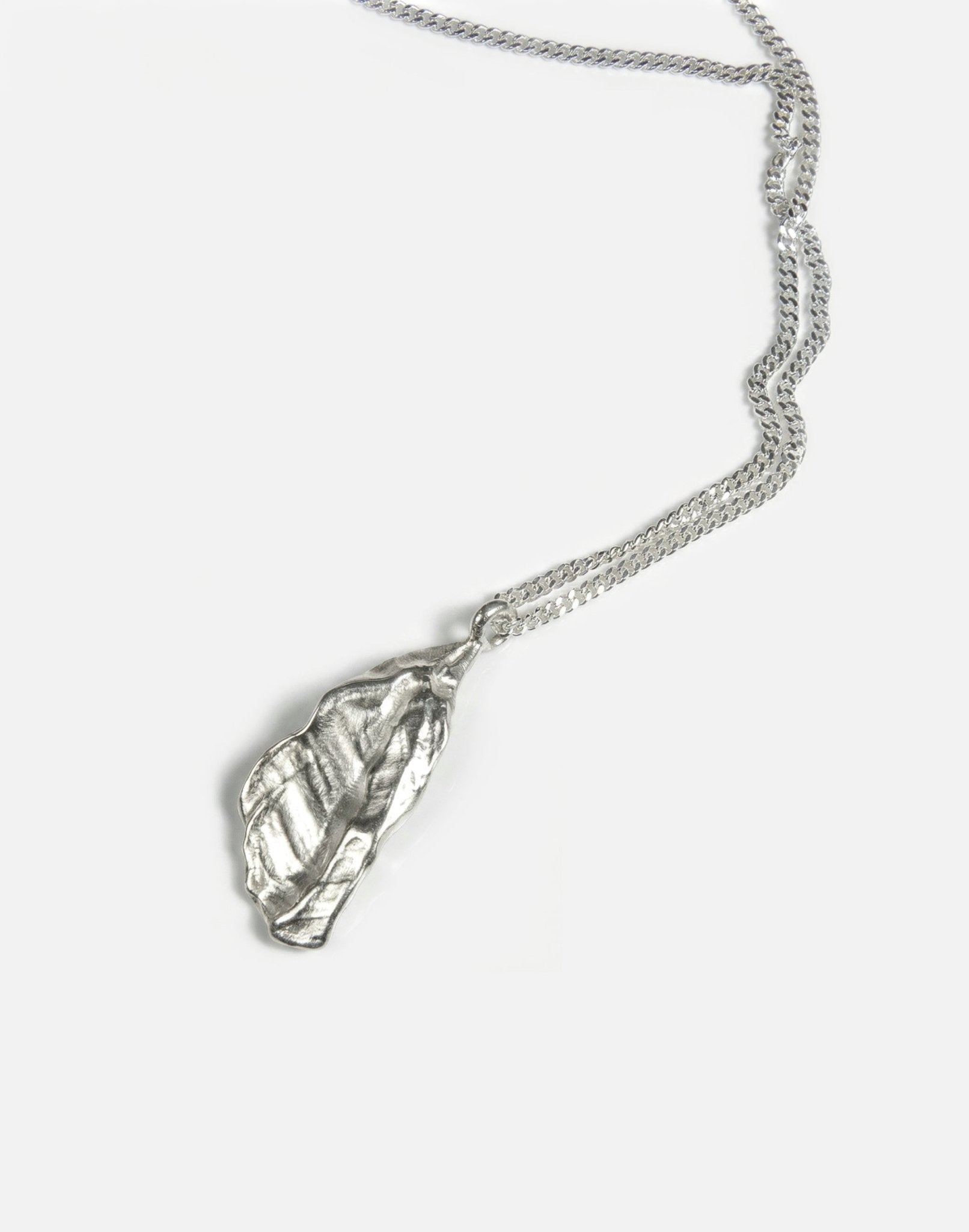 silver rock layers pendant necklace in new york by llayers 