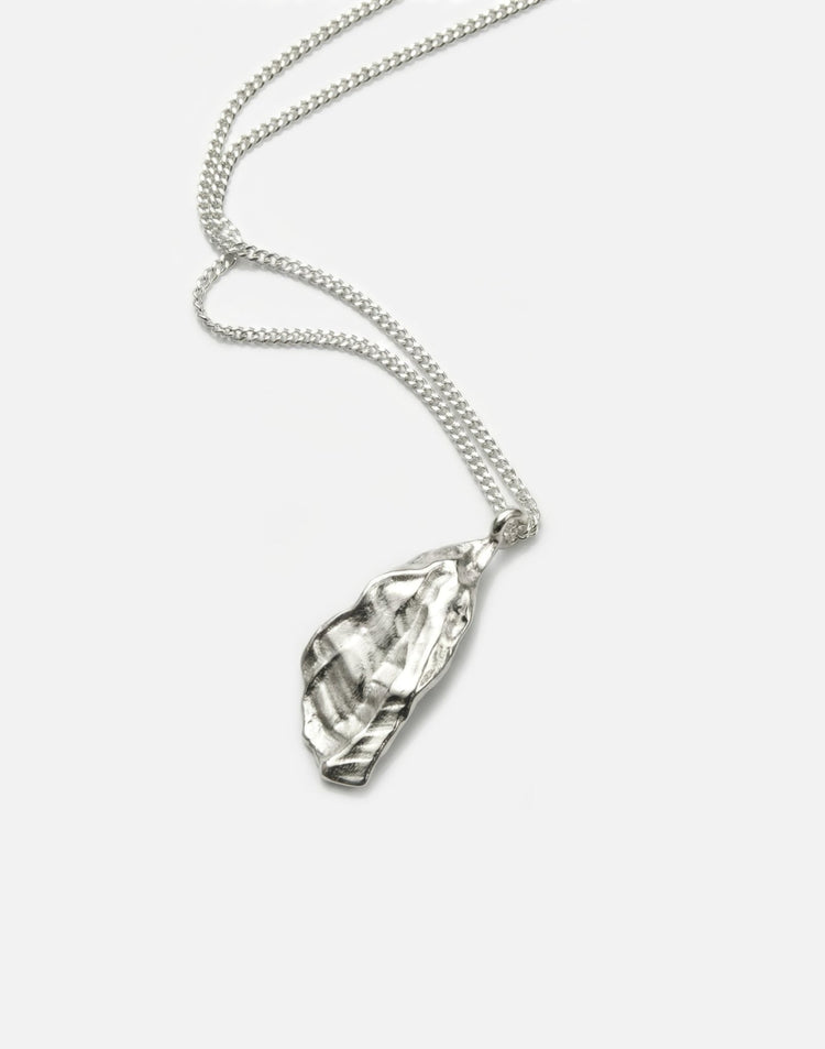 silver rock layers pendant necklace in new york by llayers 
