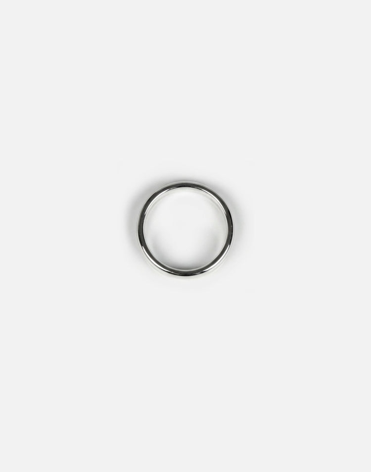 Sterling silver 8mm engraved ring band. Modern minimalist jewelry made in Brooklyn New York by llayers.