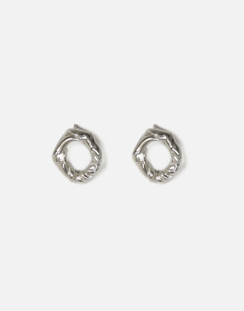 Silver organic earrings,Oxidized silver,Silver and black,Sterling silver 925,Made in Amsterdam,Holland,Nature earrings,Organic hotsell shapes