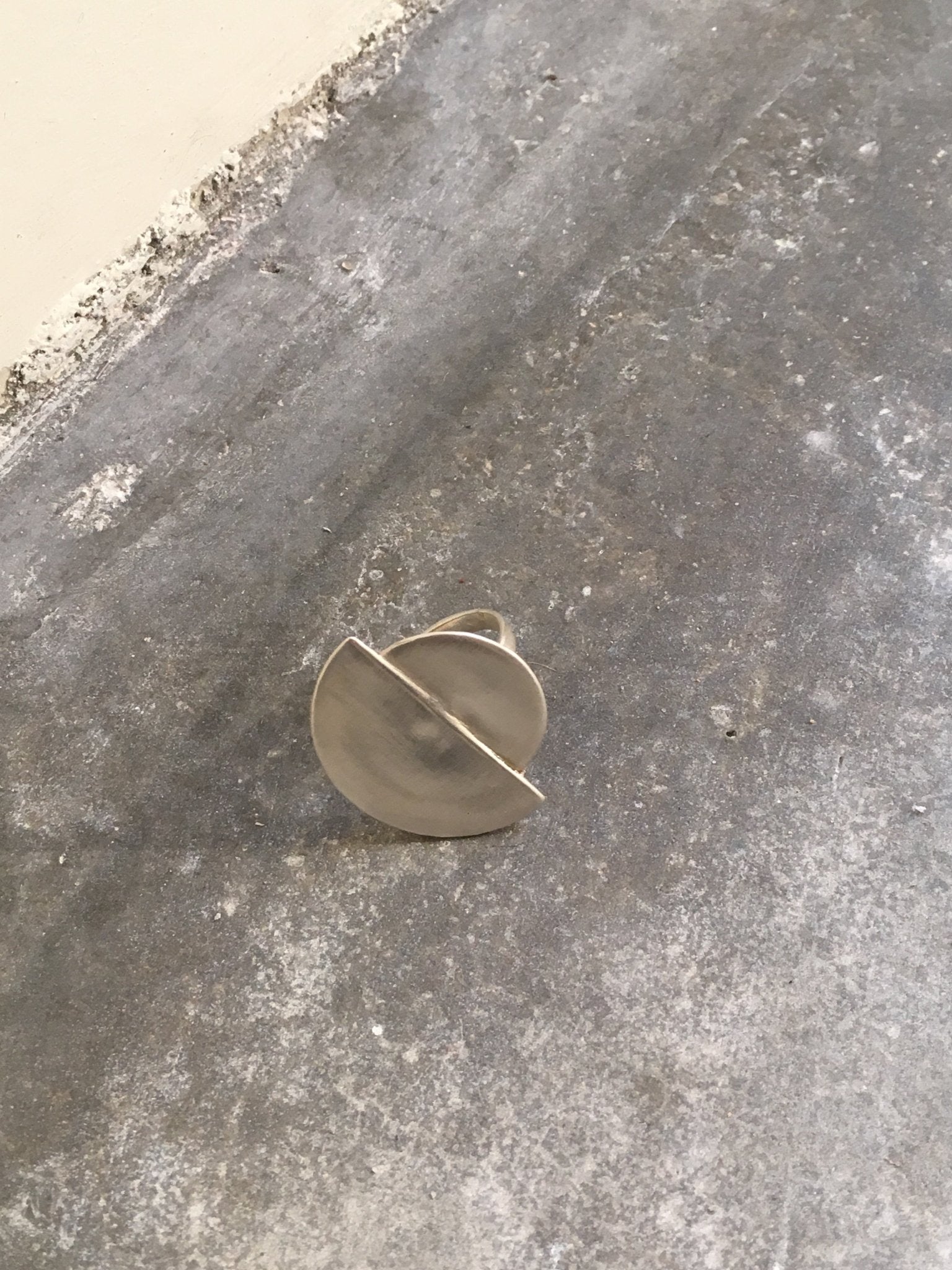 llayers jewelry men women statement minimal silver ring eclipse brooklyn new york