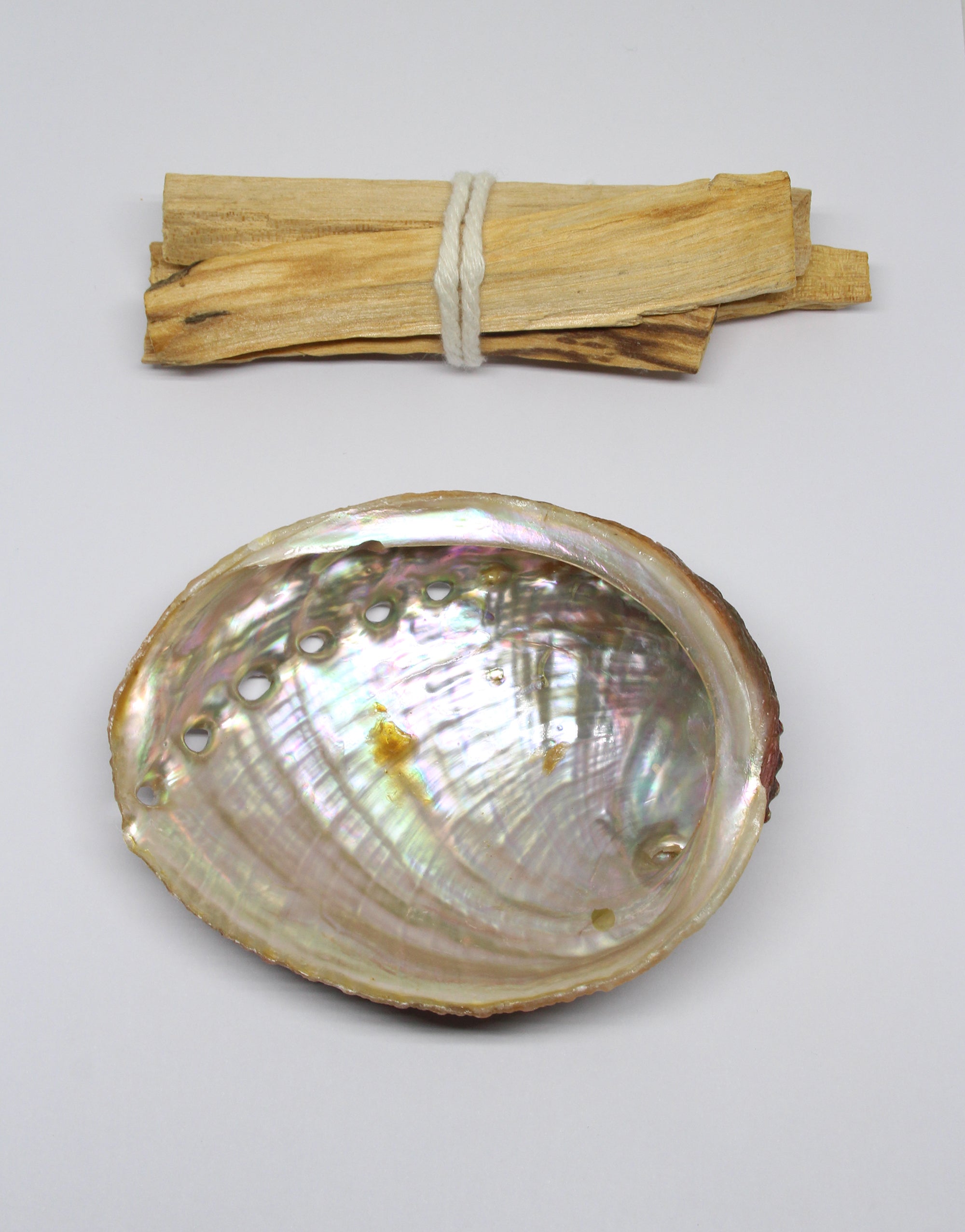 cleansing abalone and palo santo kit by llayers 