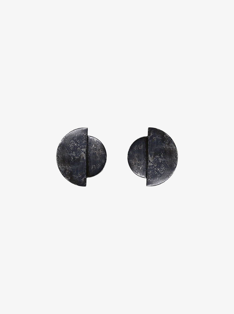 llayers jewelry earrings boucles oreilles eclipse black