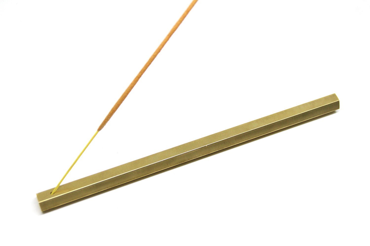 minimalist incense burner orion brass design bar llayers jewelry