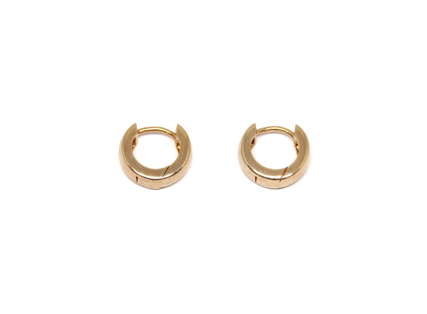 llayers créoles en or épais gold bold hoop earrings 
