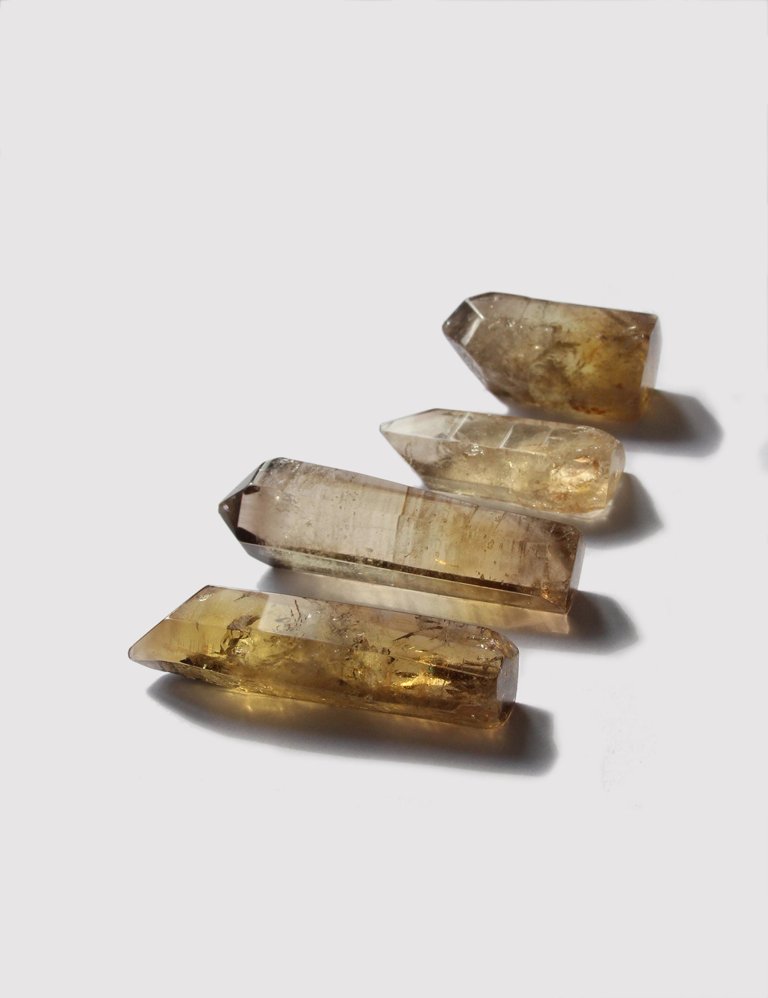 citrine quartz point crystal healing stone wellness by llayers in Brooklyn New York